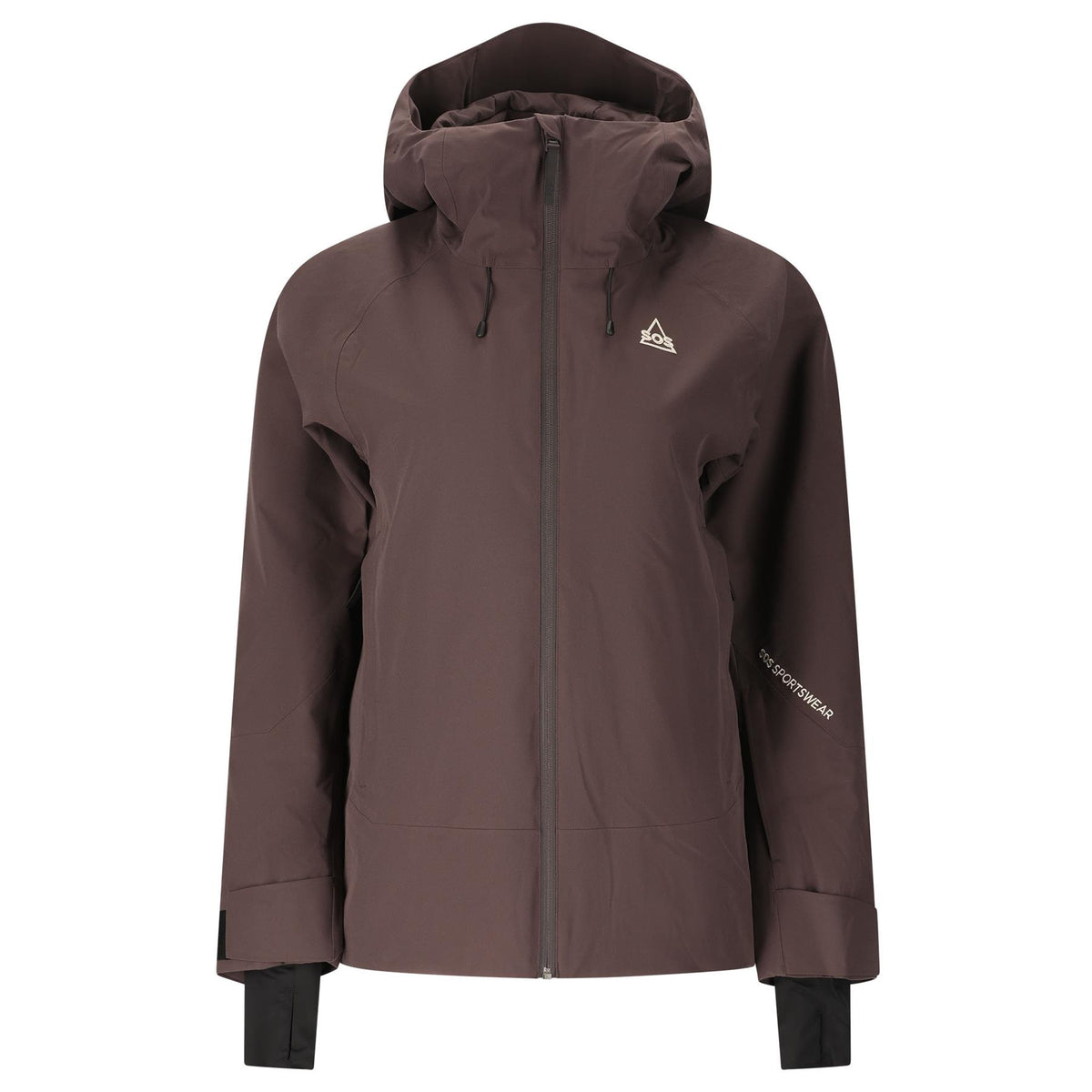 SOS Gravity Womens Insulated Jacket Shale Mud