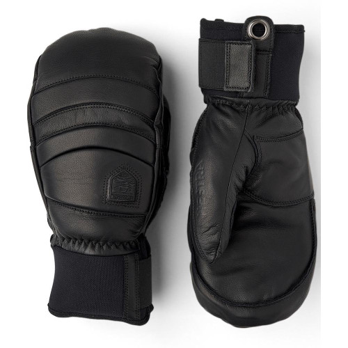 Hestra Fall Line Leather Mitts Black