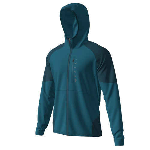 Halti Forerunner Mens Hooded FZ Layer Jacket Blue Coral