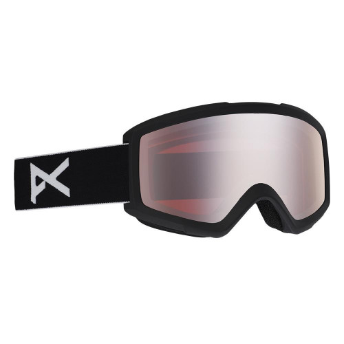 Anon Helix 2.0 Goggles Black - Silver Amber + Amber Spare Lens