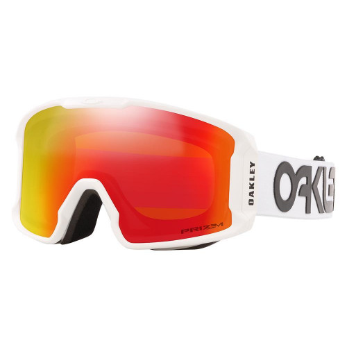Oakley Line Miner XM Goggles Factory Pilot White-Prizm Snow Torch Lens