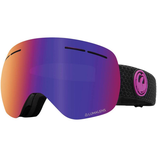 Dragon X1s Goggles Split - LL Purple Ion + LL Amber Lens
