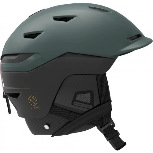 Salomon Sight Custom Air Ski + Snowboard Helmet Green Gables