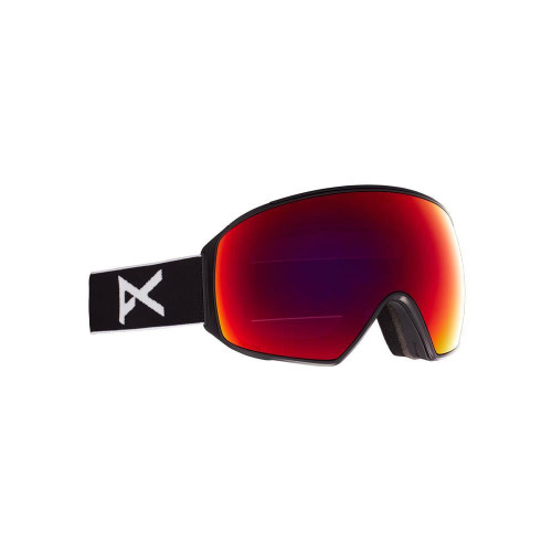 Anon M4 MFI Toric Goggles Black - Perceive Sunny Red + Perceive Cloudy Burst Spare Lens