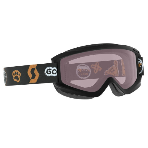 Scott Agent Junior Goggles Black/Orange - Enhancer Lens