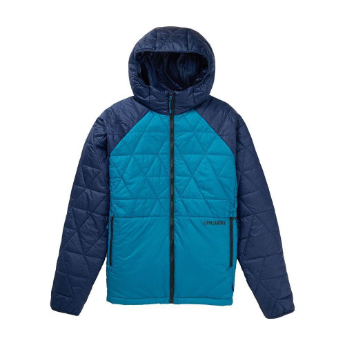 Burton Versatile Heat Hooded Insulated Synthetic Mens Jacket Lyons Blue/Dress Blue