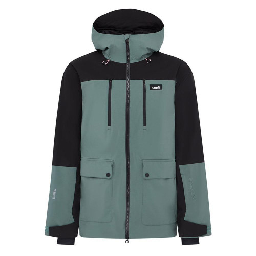 Planks Good Times Insulated Mens Jacket Sage Green