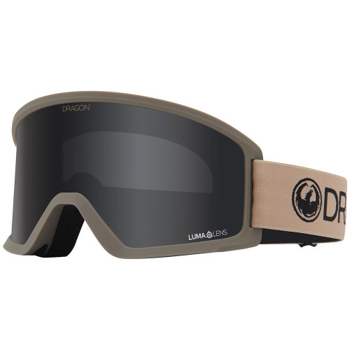 Dragon DX3 OTG Goggles Cashmere x Spyder Collab - LL Dark Smoke Lens