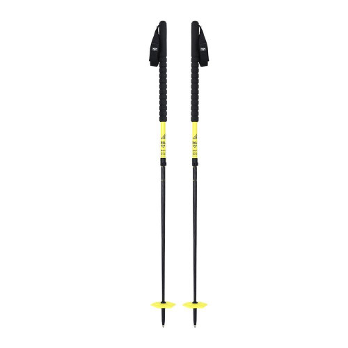 Black Crows Duos Freebird Adjustable Ski Poles Black/Yellow