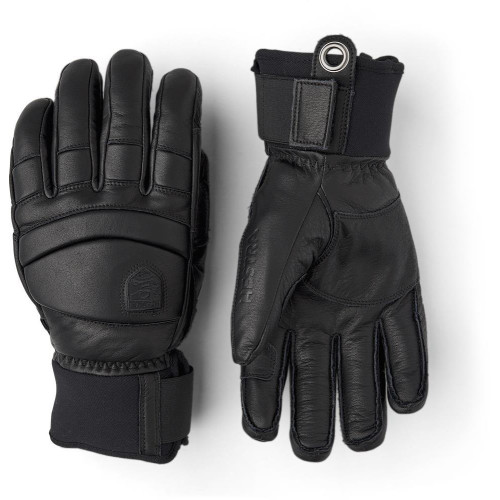 Hestra Fall Line Leather Gloves Black