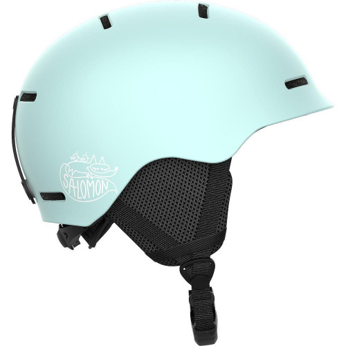 Salomon Orka Kids Ski+ Snowboard Helmet Bleached Aqua