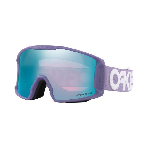 Oakley Line Miner M Goggles Matte B1B Lilac - Prizm Sapphire Iridium Lens