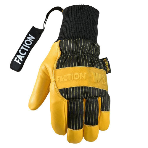 Faction x Wells Lamont Collab Leather Gloves Yellow