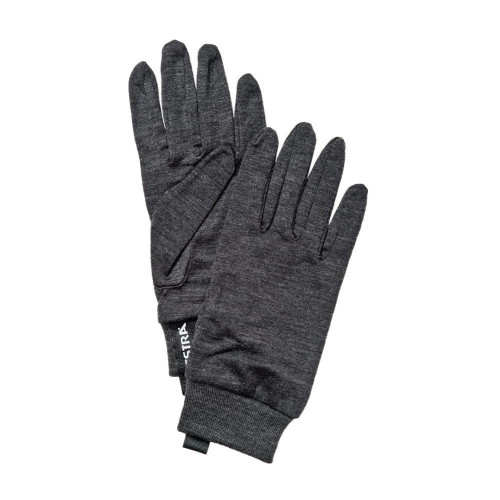 Hestra Merino Wool Unisex Active Liner Gloves Charcoal