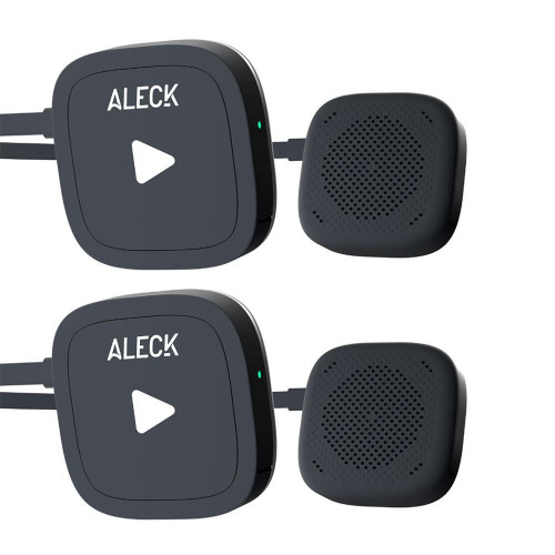 Aleck Universal Wireless Snow Helmet Audio & Communication - 2 Pack