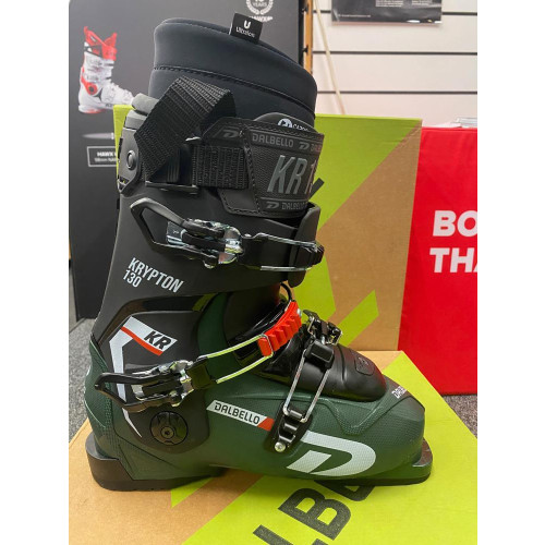Dalbello Krypton 130 ID Ex-Demo Unisex Ski Boots Forest Green/Black 2021 26.5