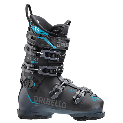 Dalbello Veloce 110 GW Mens Ski Boots Black/Grey Blue 2024