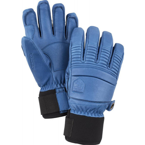Hestra Leather Fall Line Gloves Royal Blue