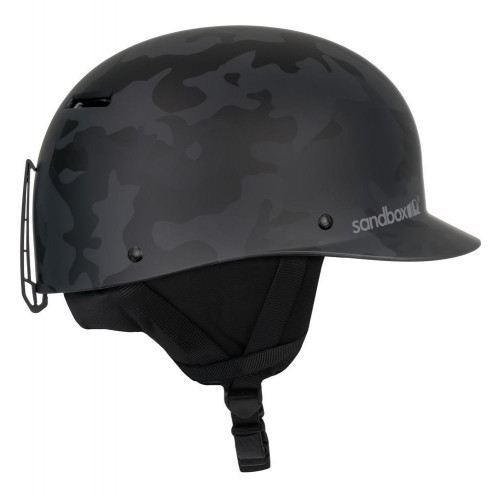 Sandbox Classic 2.0 Ski + Snowboard Helmet Black Camo Matte
