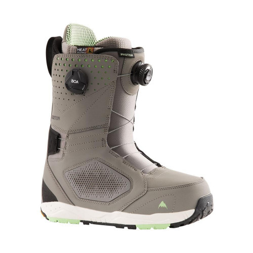 Burton Photon BOA Mens Snowboard Boots Gray/Green 2022