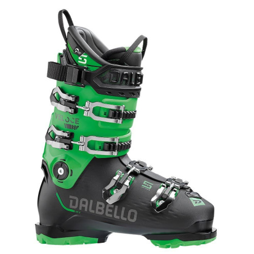 Dalbello Veloce 130 GW Mens Ski Boots Black/Race Green 2024