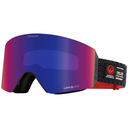 Dragon RVX MAG OTG Goggles Obsidian - LL Solace IR + LL Violet Lenses
