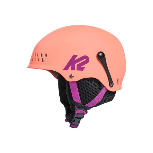 K2 Entity Kids Ski + Snowboard Helmet Coral
