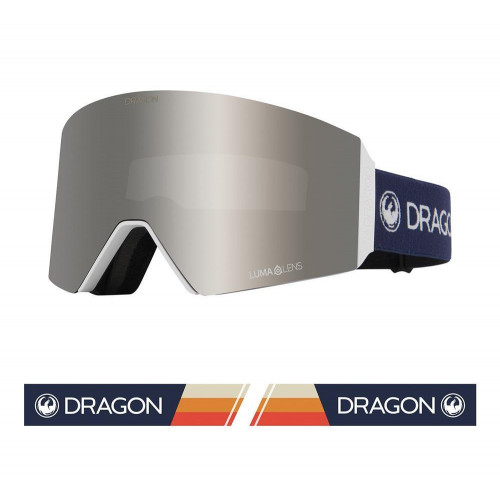 Dragon RVX OTG Goggles Camper - Lumalens Silver Ion + Lumalens Yellow 2021