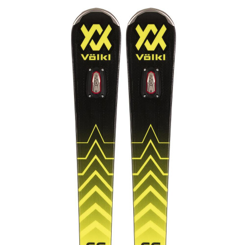 Volkl Racetiger SC Black Skis + Vmotion 10 GW Bindings 2023