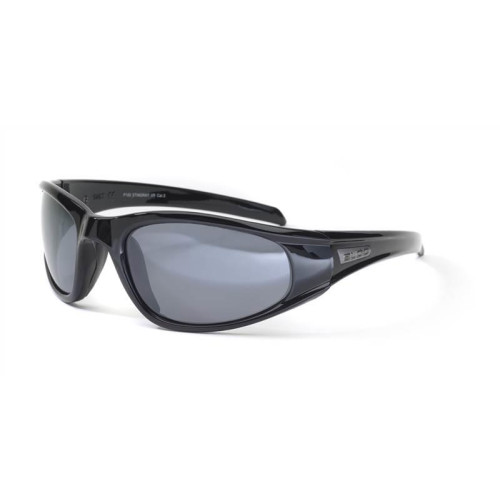 Bloc Stingray Xr Sunglasses Shiny Black - Polarised Grey Lens