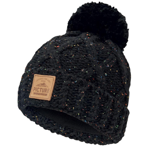 Picture Haven Beanie Black Neps