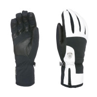 Level Iris Womens Gloves Black/White
