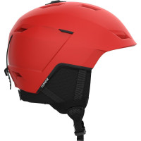 Salomon Pioneer LT Ski + Snowboard Helmet Red Flashy