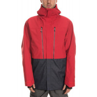 686 Mens GLCR Ether Down Therma Jacket Red Colorblock 2020