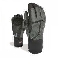 Level Off Piste Leather Mens Gloves Anthracite