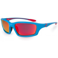 Bloc Talon Junior Sunglasses Matt Blue - Red Mirror Cat.3 Lens