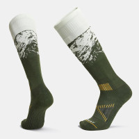 Le Bent Sammy Carlson Pro Light Cushion Unisex Ski Socks Kombu Green