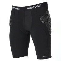 Burton Mens Total Impact Shorts True Black