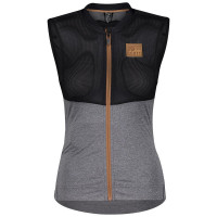 Scott AirFlex Womens Light Vest Back Protector Black/Dark Grey Melange