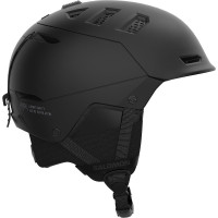Salomon Husk Pro Ski + Snowboard Helmet Black