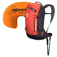 Scott Patrol E1 22L Avalanche Airbag Backpack Kit Burnt Orange/Black (short length)