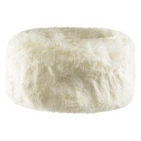 Snowlux Faux Fur Headband Chinchilla Cream