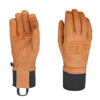 Level Shaman Leather Unisex Gloves Brown