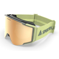 Spektrum Ostra BIO PLUS Goggles Lime/Olive Green - BIOptic Gold Revo Lens