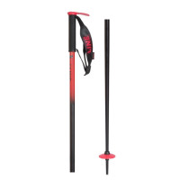 Line Pin Ski Poles Black/Red