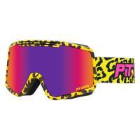 Pit Viper French Fry Small Goggles The Carnivore 2 - Pink/Purple Revo Lens